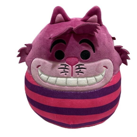 DISNEY Squishmallows Alice In Wonderland Cheshire Cat Plush 8 Inch KellyToy - Picture 1 of 9